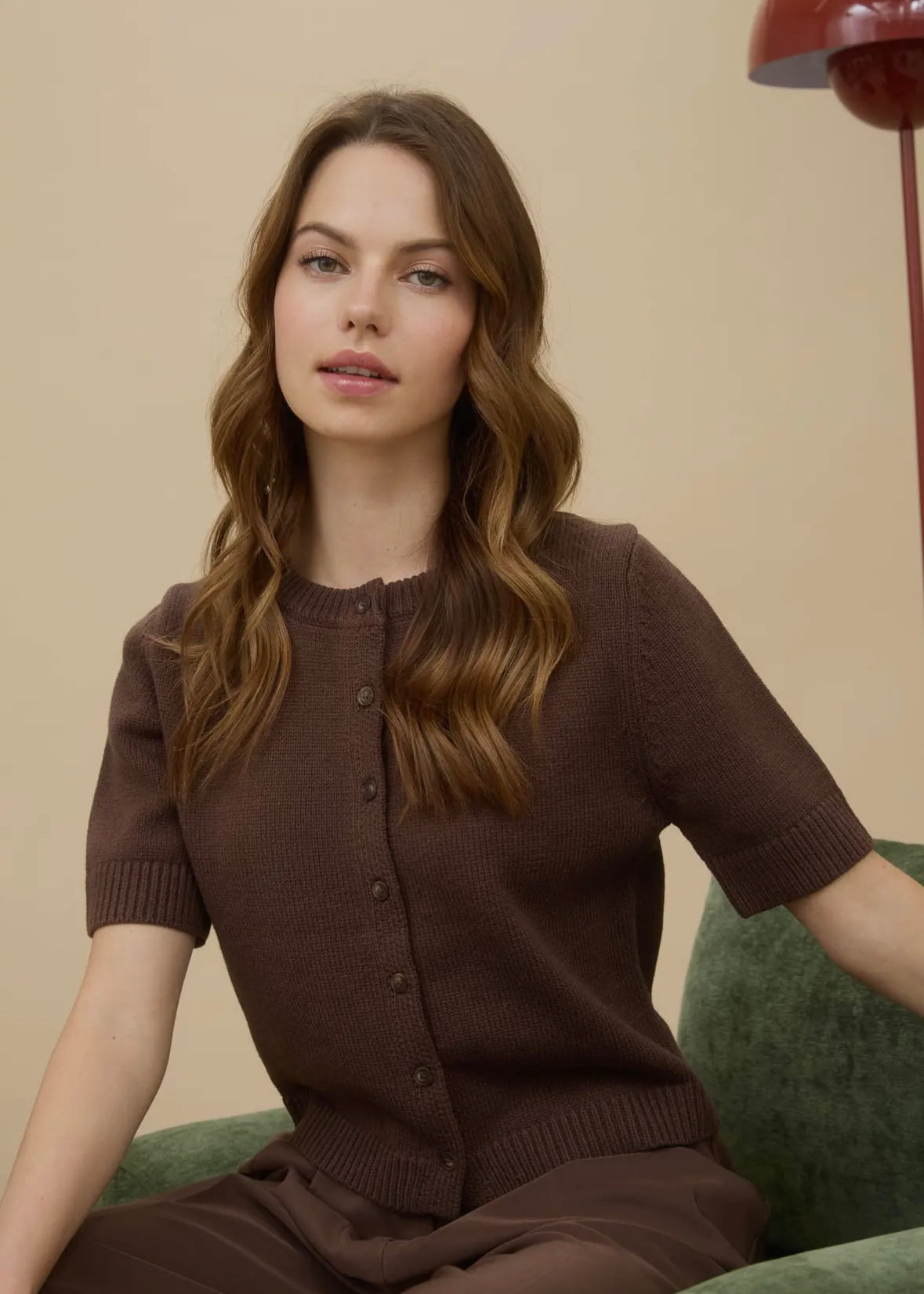 Amber Short Sleeve Cardigan