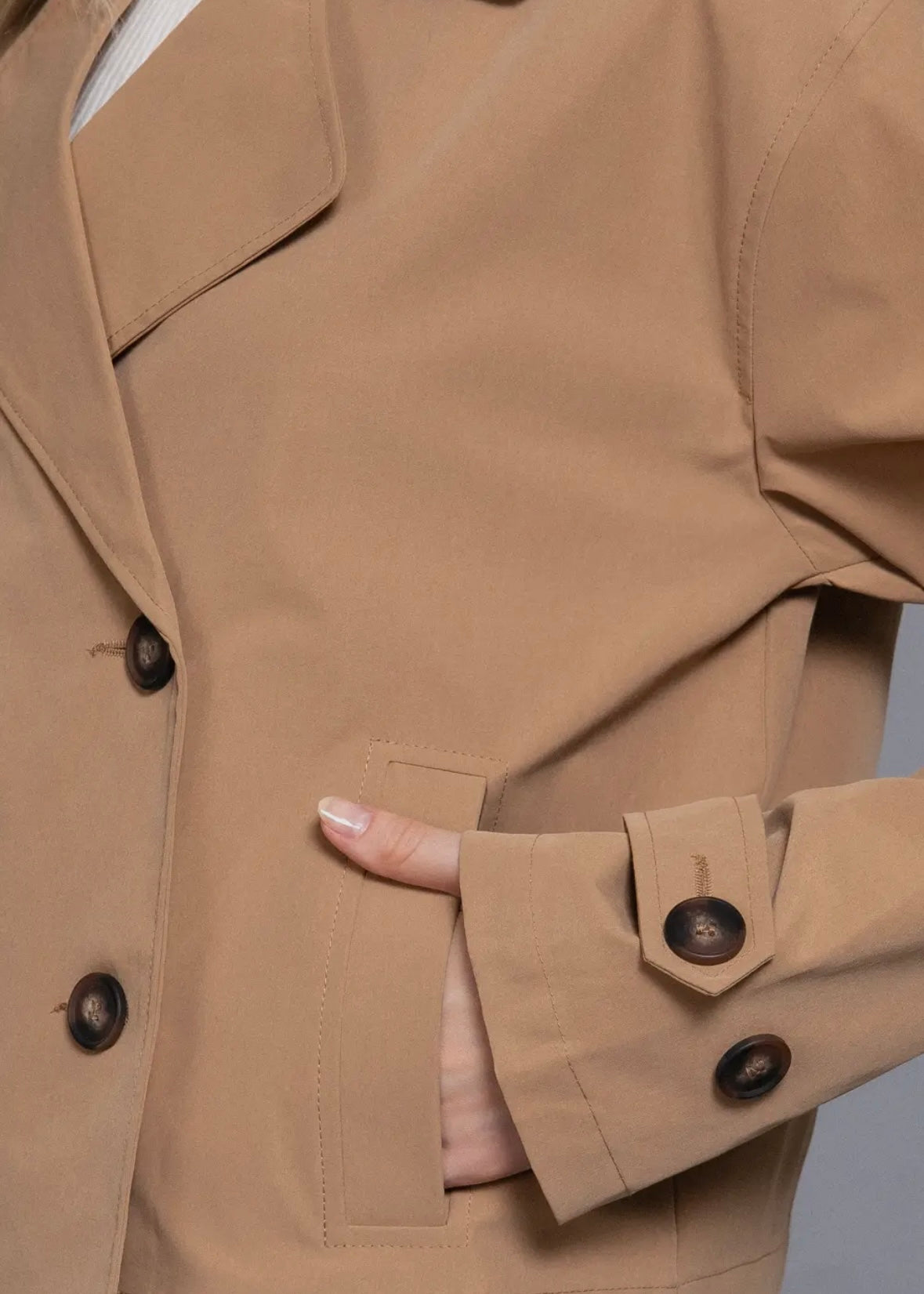 Short Trench Coat