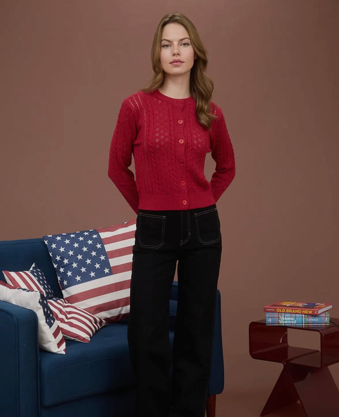 Ariana Pointelle Sweater