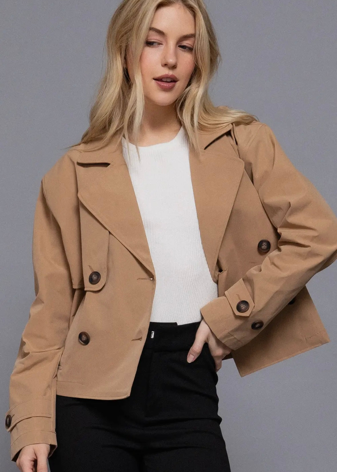 Short Trench Coat