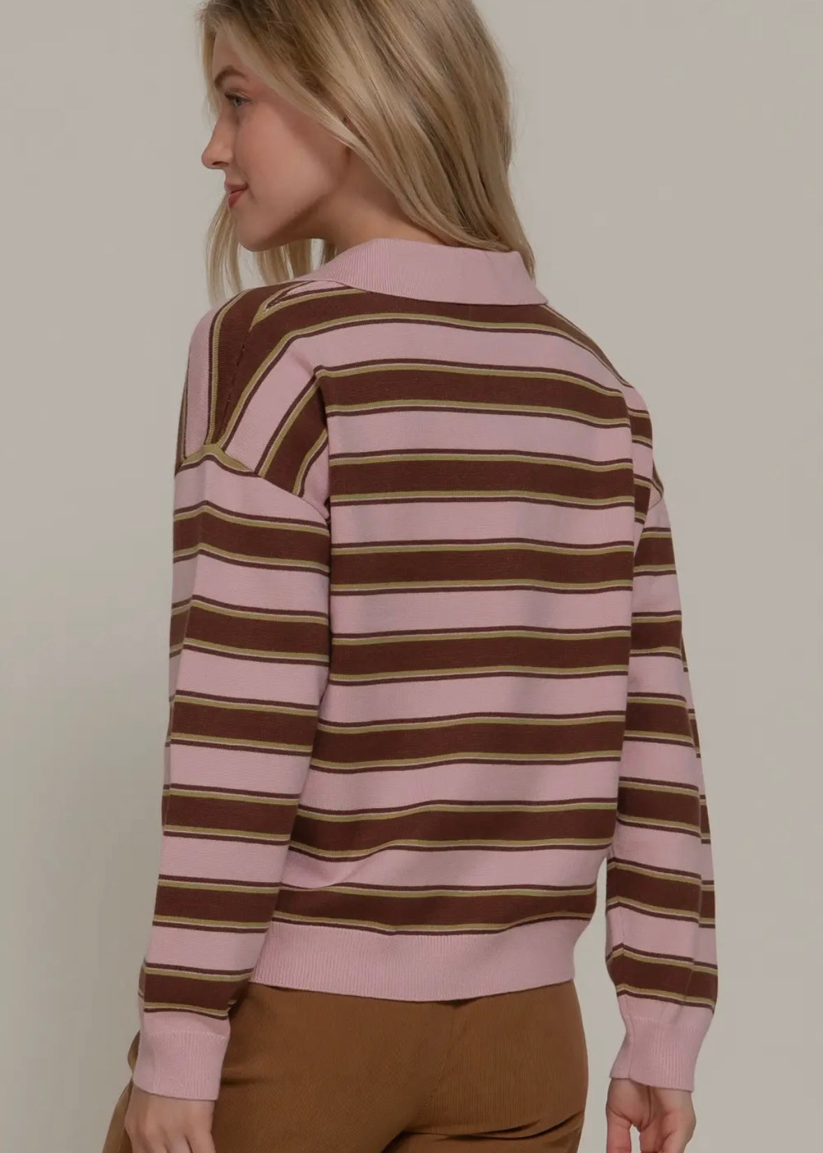 Lila Polo Knit Sweater