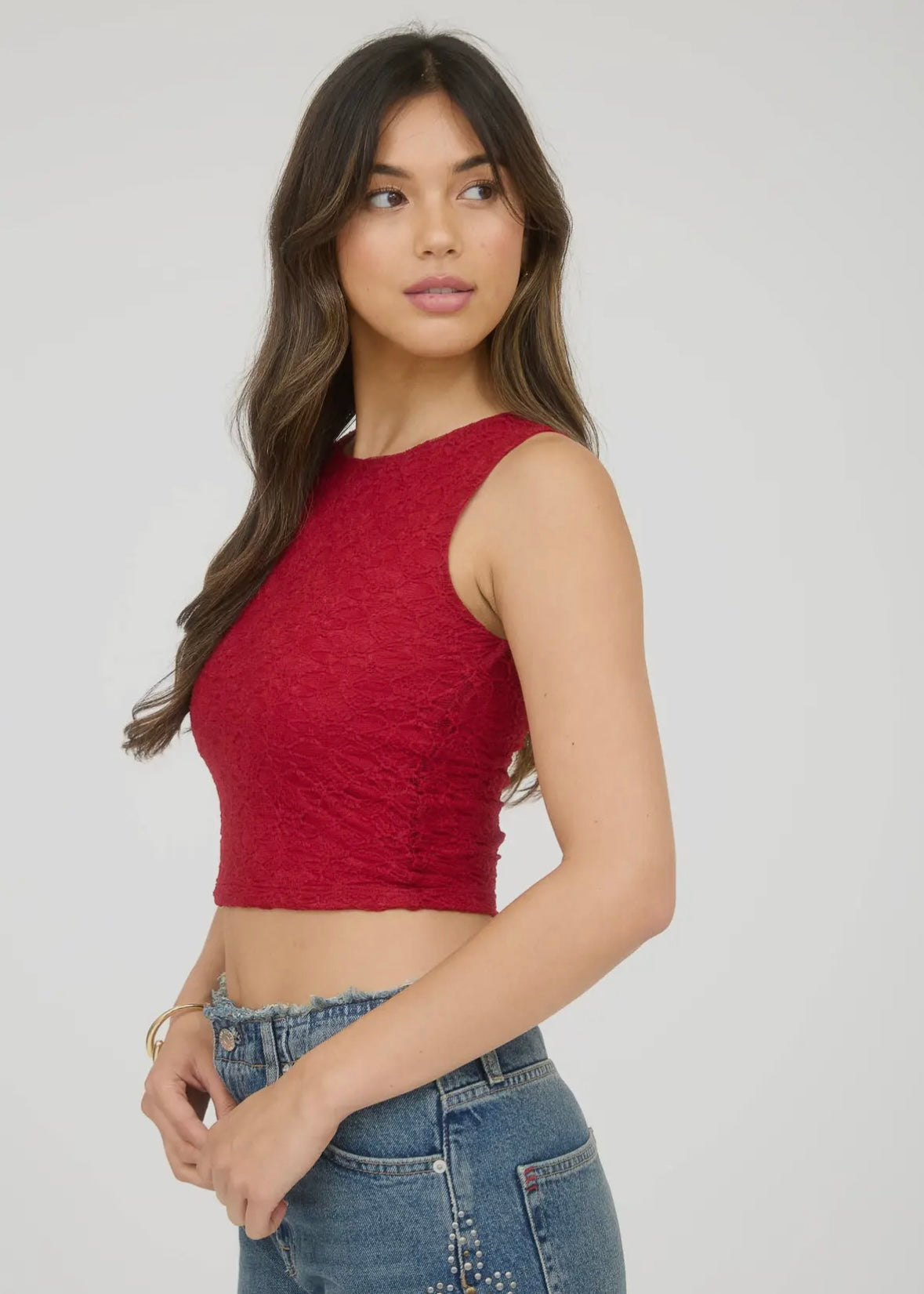 Scarlett Lace Top