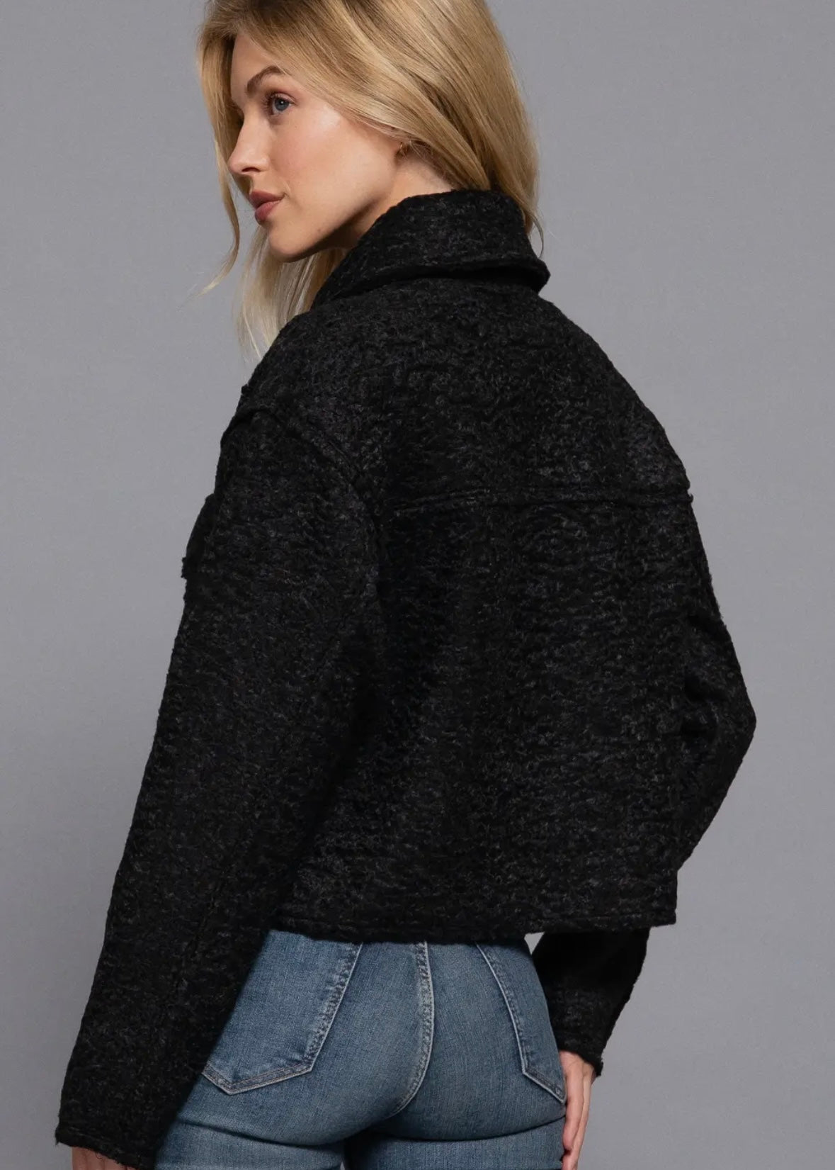 Jayde Boucle Jacket