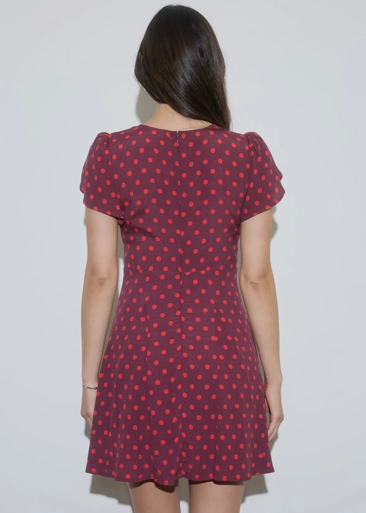 Valerie Polka Dot Mini Dress