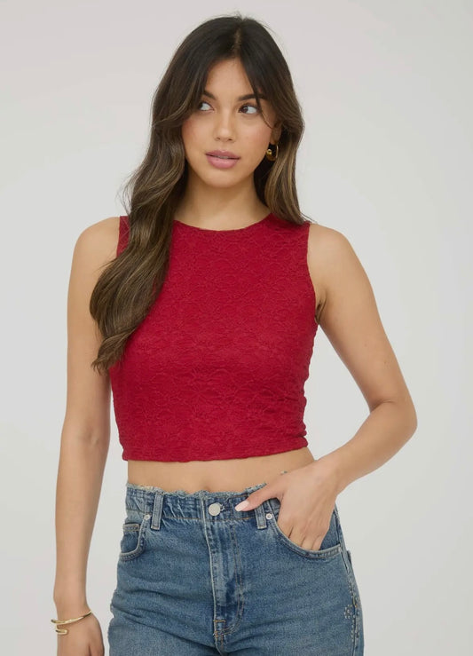 Scarlett Lace Top