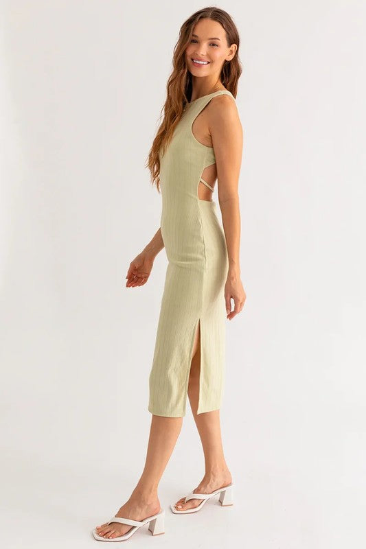 Sage Midi Dress