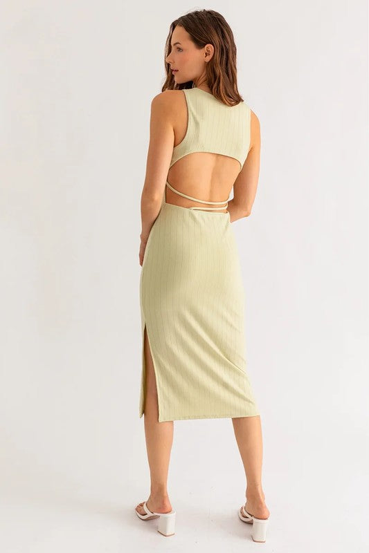 Sage Midi Dress