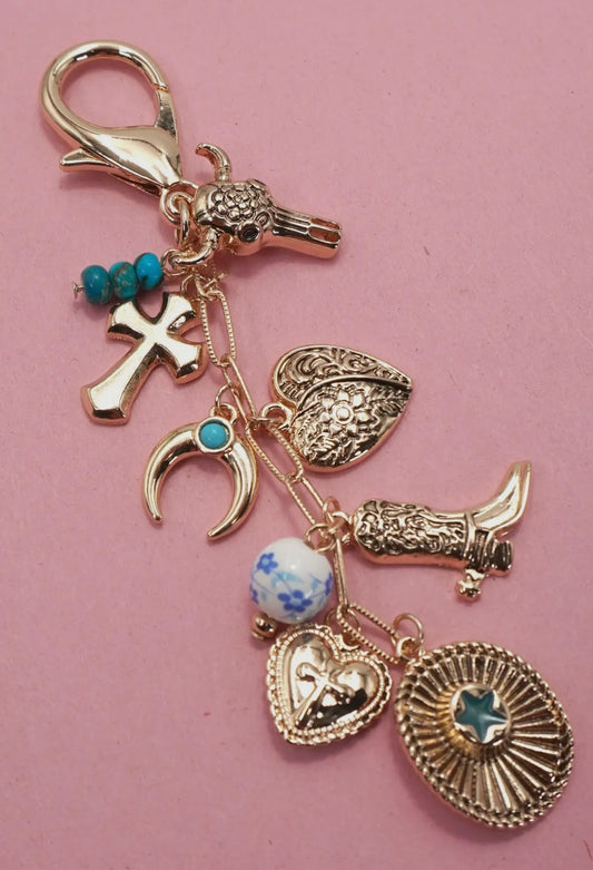 Western Bag Charm