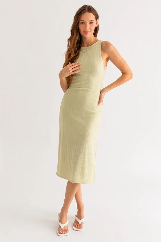 Sage Midi Dress